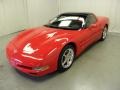 Torch Red 2003 Chevrolet Corvette Coupe Exterior