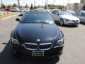 2008 Jet Black BMW 6 Series 650i Convertible  photo #2