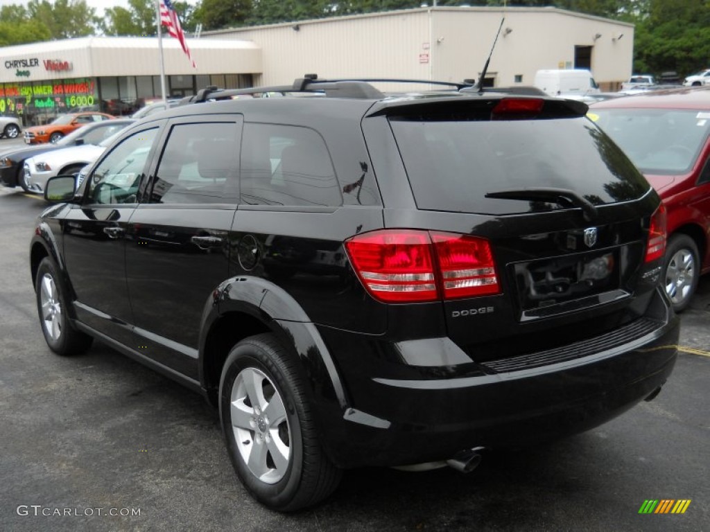 Brilliant Black Crystal Pearl 2010 Dodge Journey SXT Exterior Photo #54131313