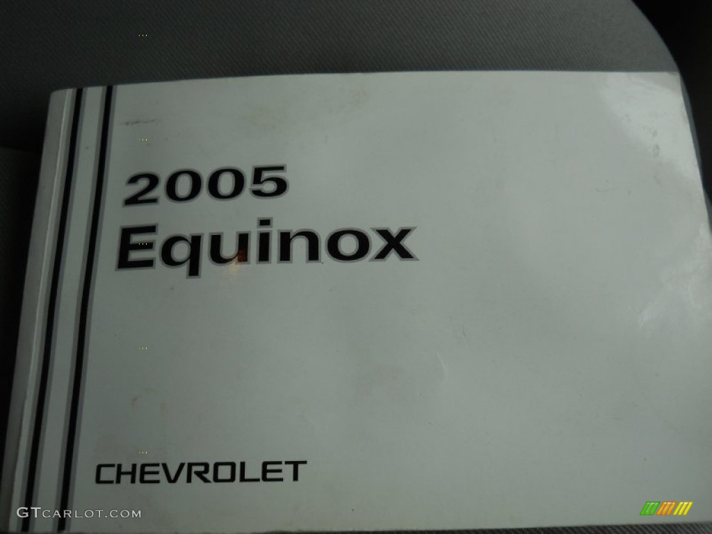 2005 Equinox LS - Dark Silver Metallic / Light Gray photo #17