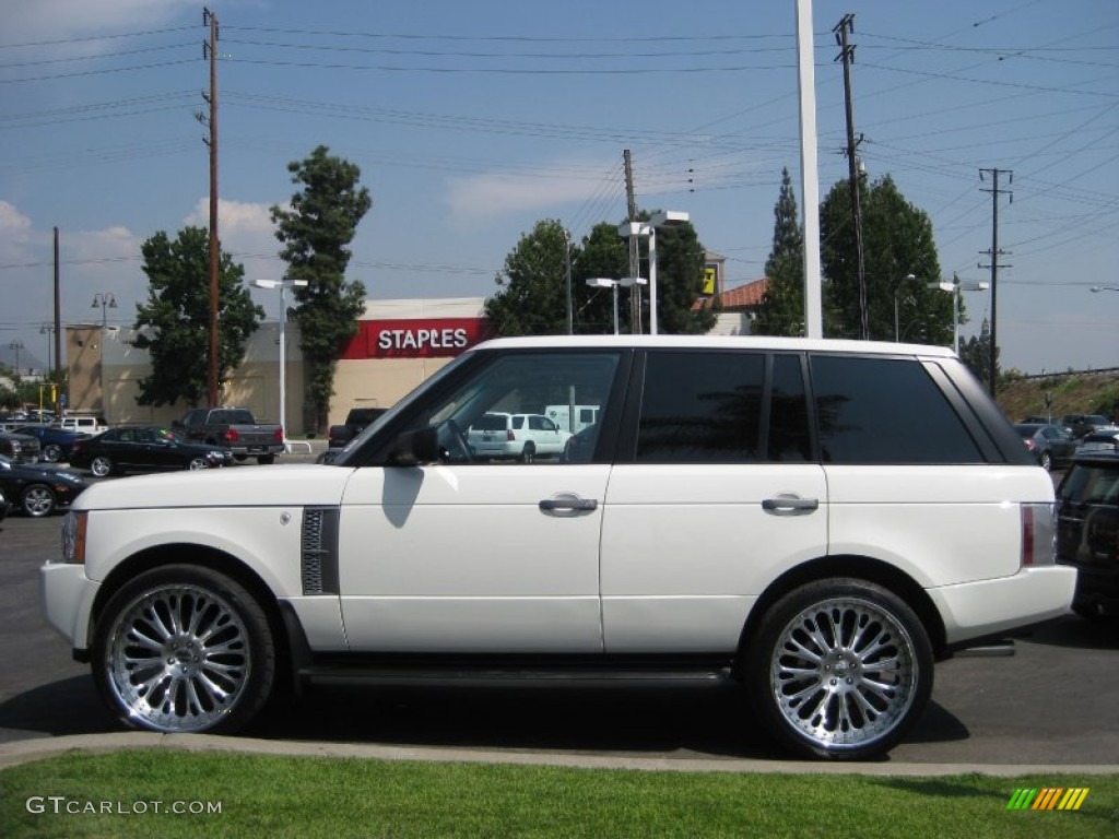 2007 Range Rover HSE - Chawton White / Sand Beige photo #2