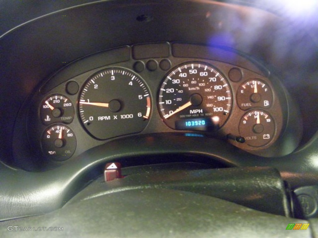 2002 Chevrolet Blazer LS Gauges Photo #54132480
