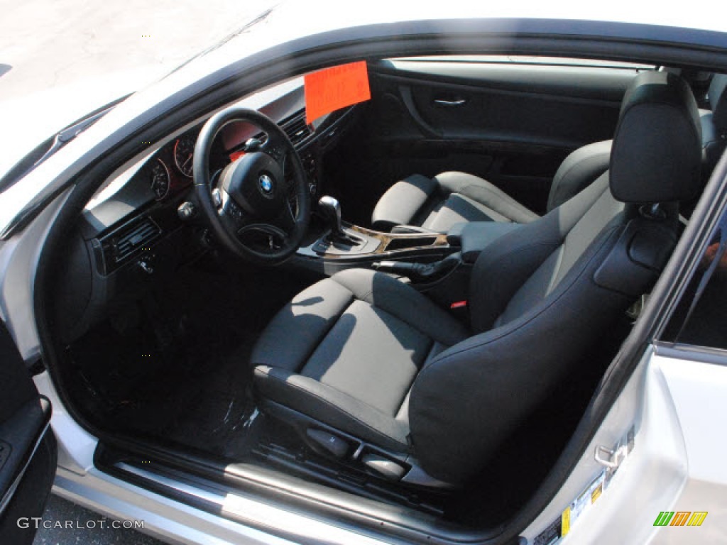 2009 3 Series 328i Coupe - Titanium Silver Metallic / Black photo #13