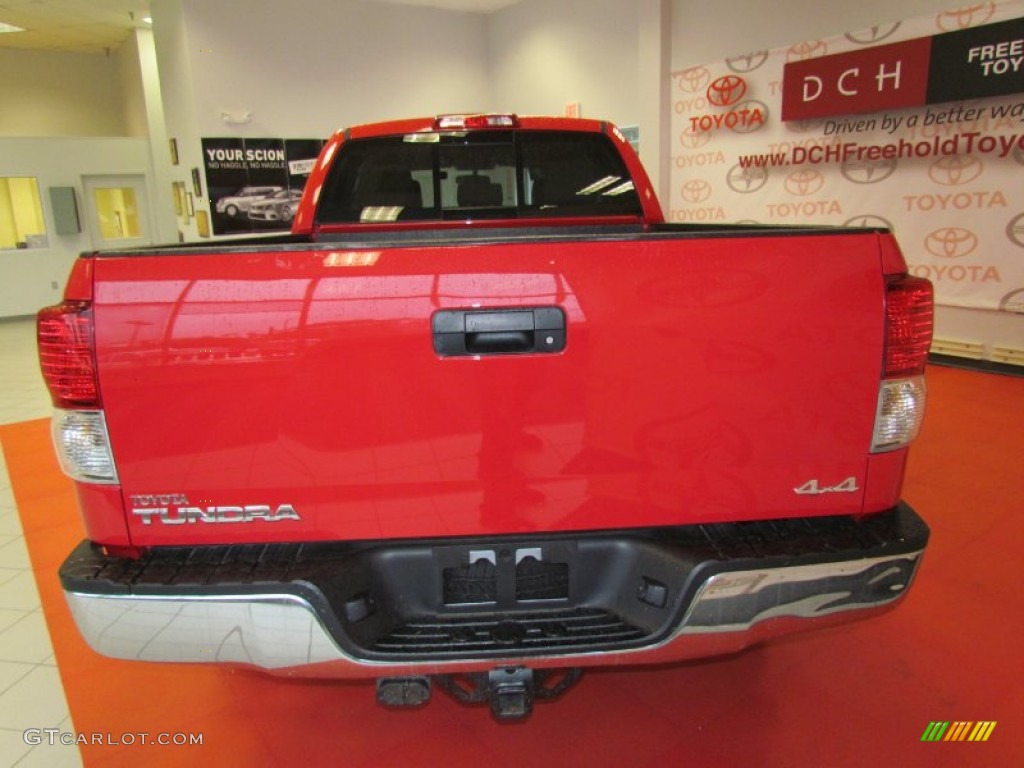 2010 Tundra Double Cab 4x4 - Radiant Red / Sand Beige photo #7