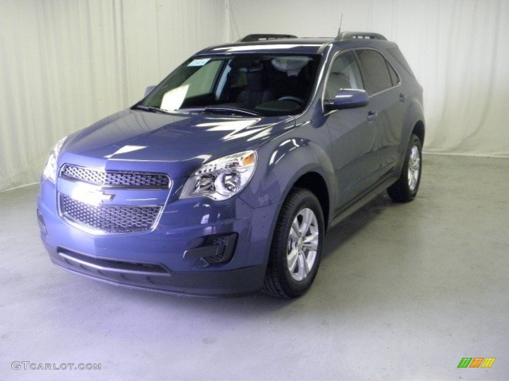 2012 Equinox LT - Twilight Blue Metallic / Jet Black photo #3