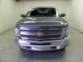 2012 Blue Granite Metallic Chevrolet Silverado 1500 LT Crew Cab 4x4  photo #2