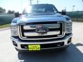 2011 Tuxedo Black Ford F350 Super Duty Lariat Crew Cab 4x4  photo #8