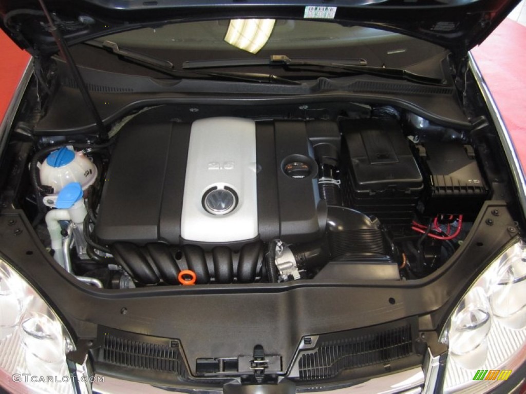 2009 Volkswagen Jetta S Sedan 2.5 Liter DOHC 20 Valve 5 Cylinder Engine Photo #54135528