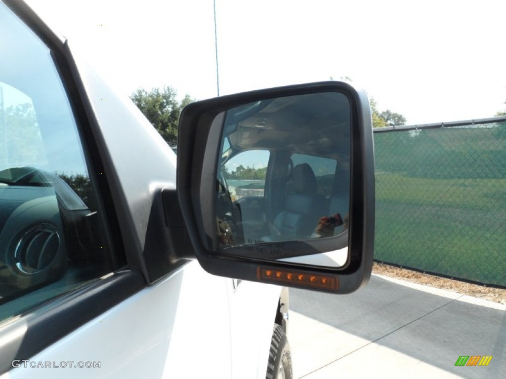 2007 F150 Lariat SuperCrew 4x4 - Oxford White / Black photo #18