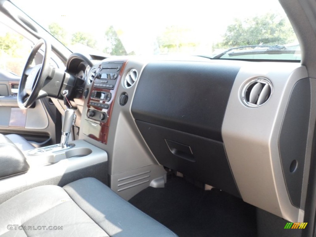 2007 F150 Lariat SuperCrew 4x4 - Oxford White / Black photo #27