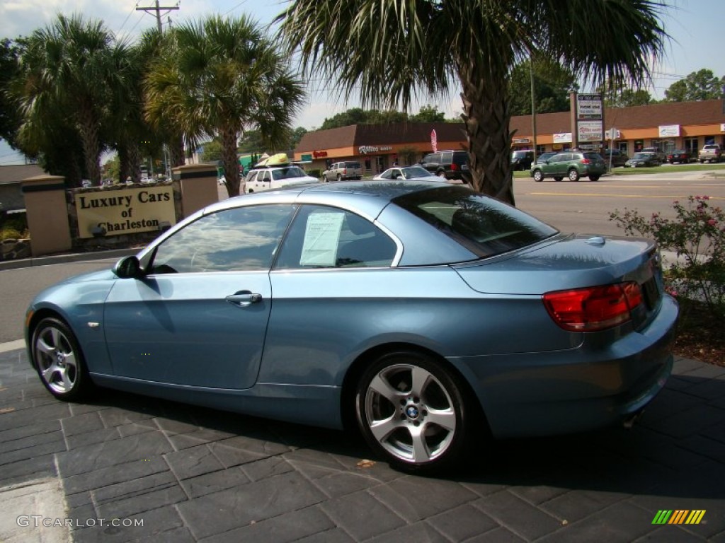 2008 3 Series 328i Convertible - Atlantic Blue Metallic / Cream Beige photo #36