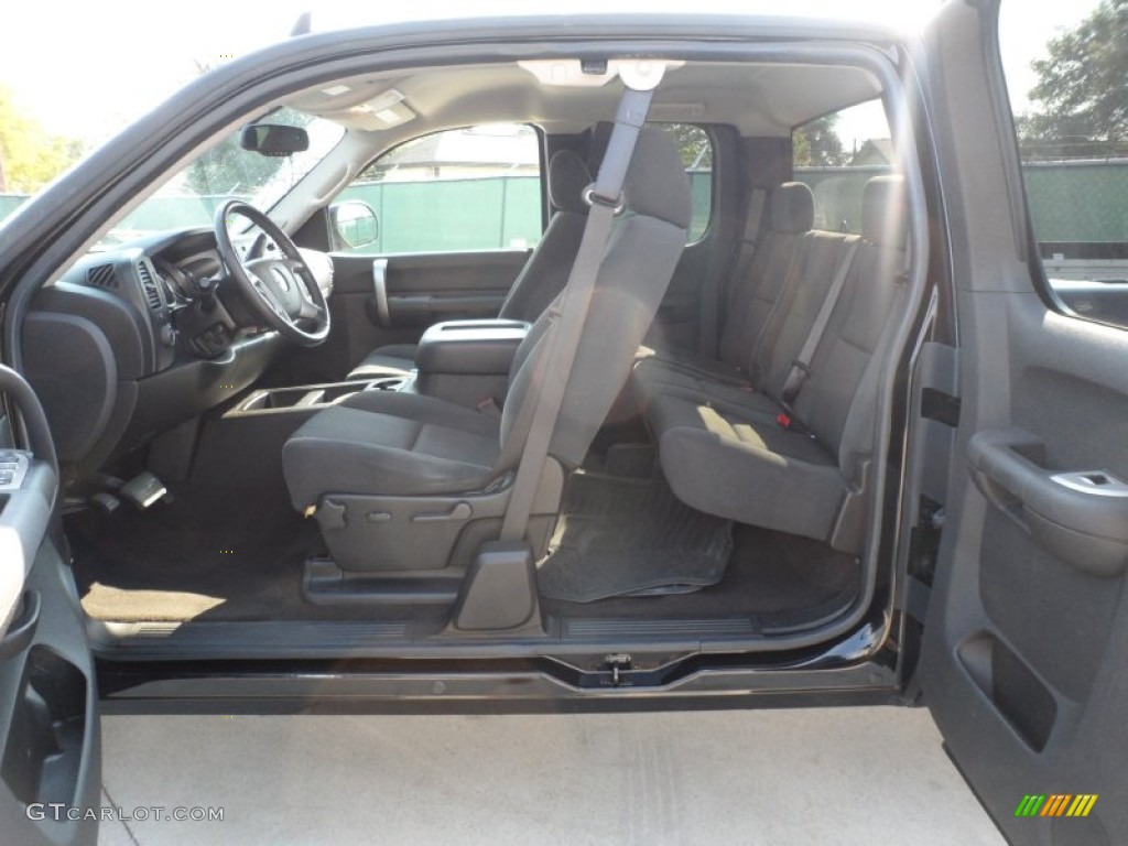 2008 Sierra 1500 SLE Extended Cab - Onyx Black / Ebony photo #32