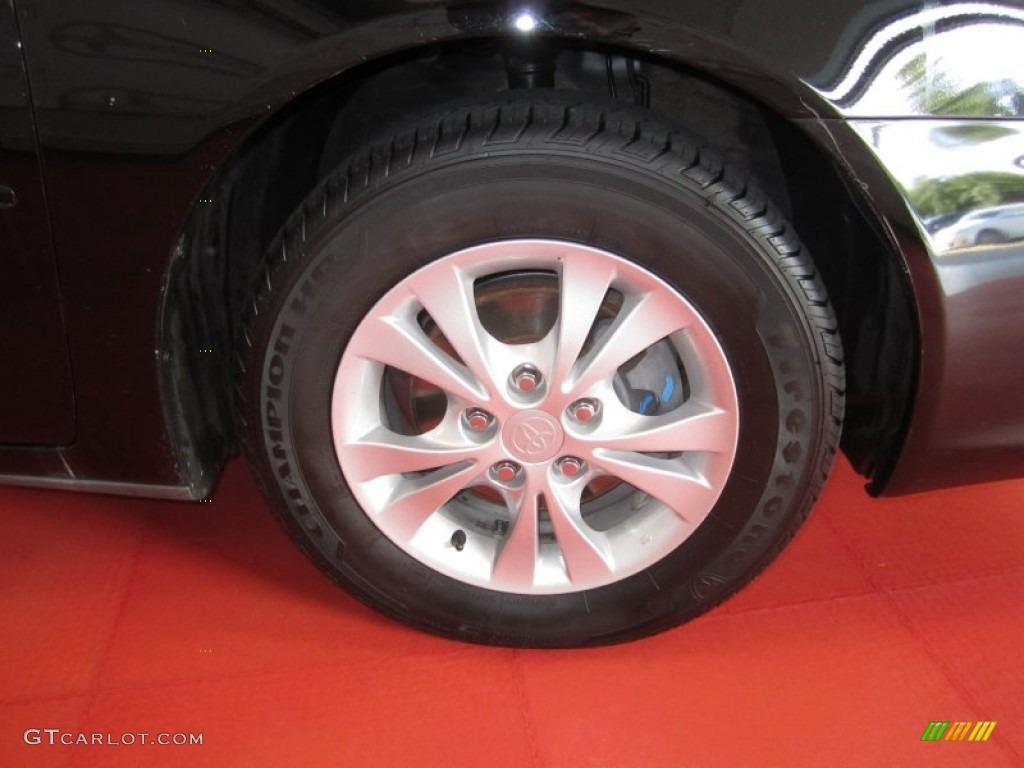 2004 Camry LE V6 - Black / Stone photo #8