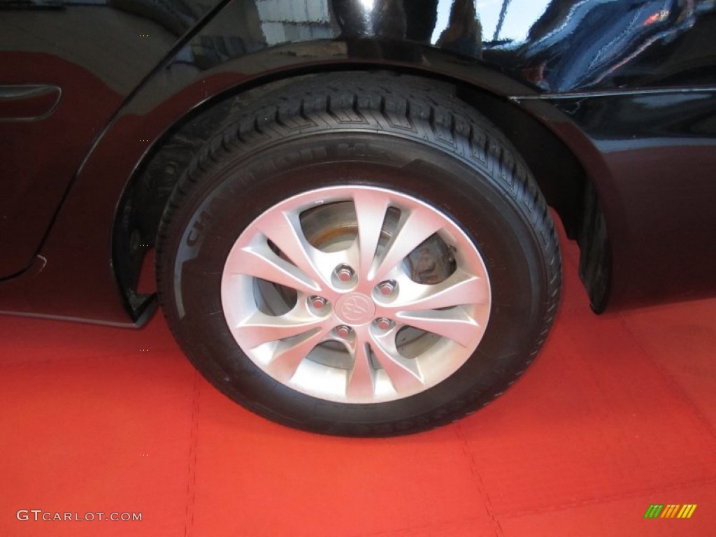 2004 Camry LE V6 - Black / Stone photo #10