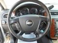 Ebony 2007 Chevrolet Tahoe LS Steering Wheel