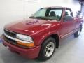 2001 Dark Cherry Red Metallic Chevrolet S10 LS Regular Cab  photo #2