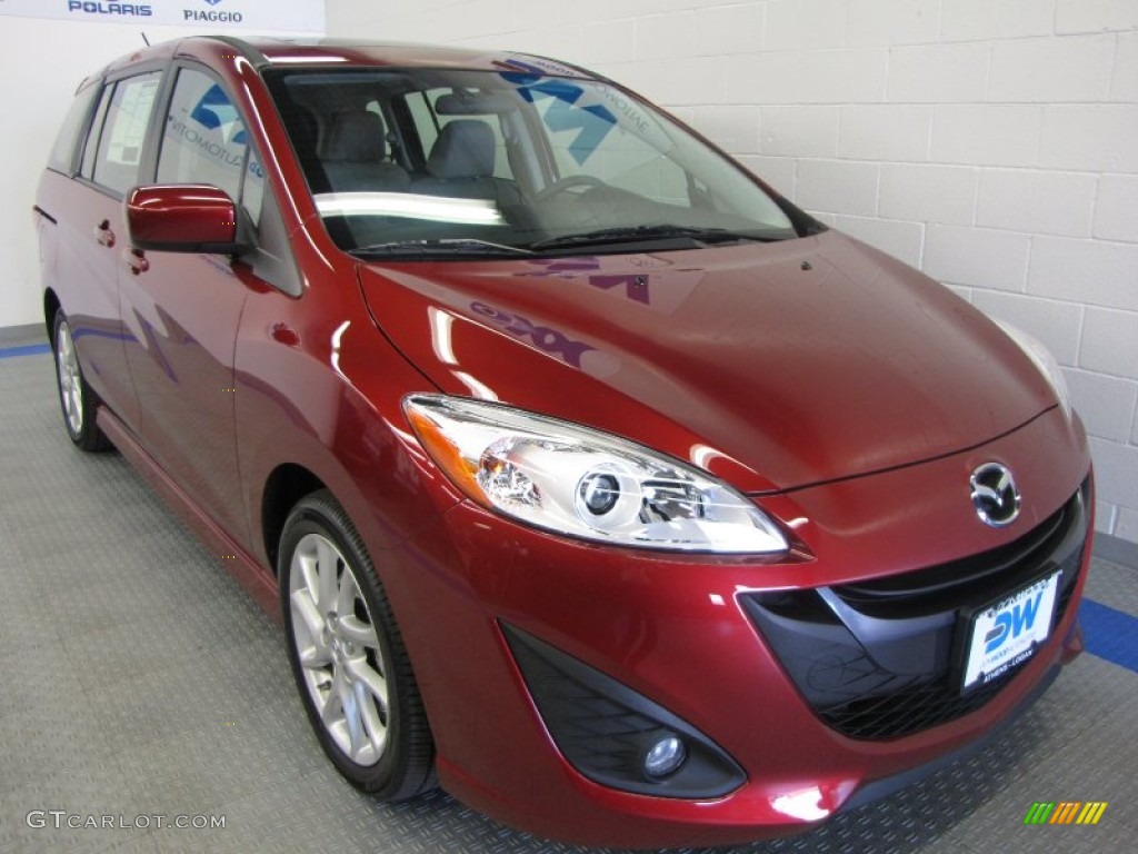2012 MAZDA5 Grand Touring - Copper Red Mica / Sand photo #1