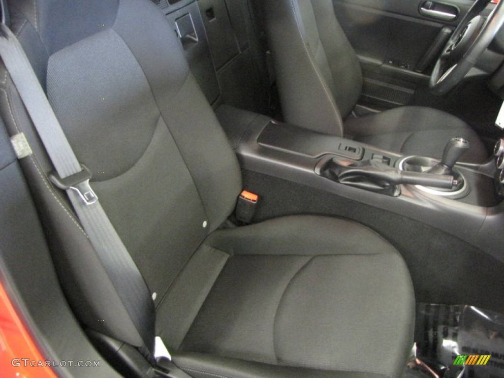 Black Interior 2009 Mazda MX-5 Miata Touring Roadster Photo #54138600