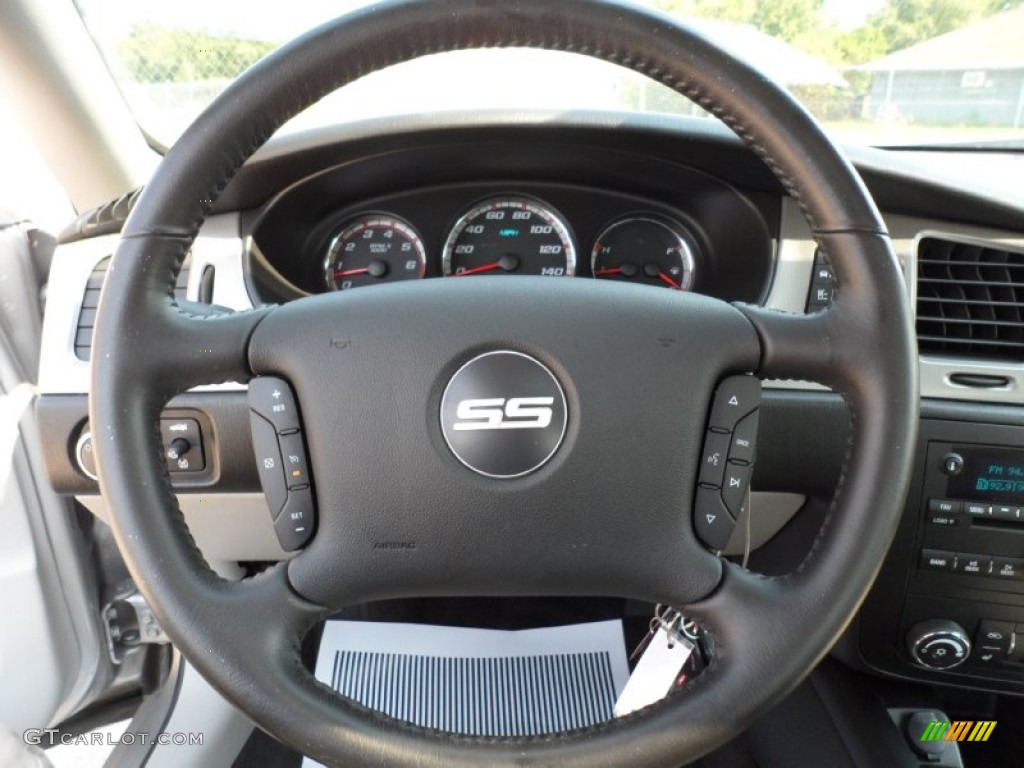2007 Chevrolet Monte Carlo SS Gray Steering Wheel Photo #54138675