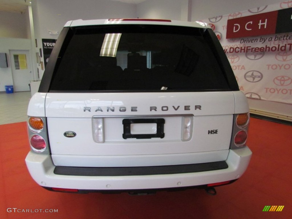 2005 Range Rover HSE - Chawton White / Sand/Jet photo #7