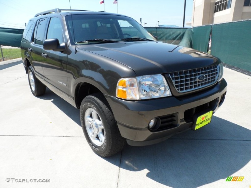 2005 Explorer XLT - Mineral Grey Metallic / Medium Parchment photo #1