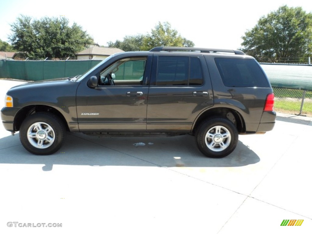 2005 Explorer XLT - Mineral Grey Metallic / Medium Parchment photo #6
