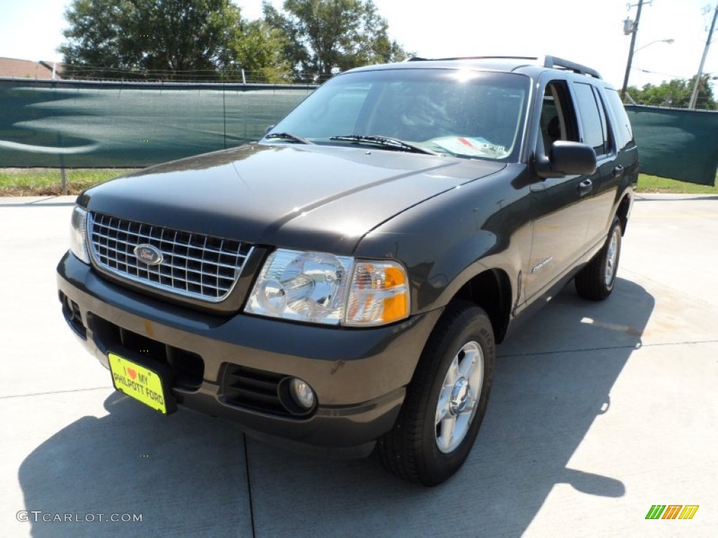 2005 Explorer XLT - Mineral Grey Metallic / Medium Parchment photo #7