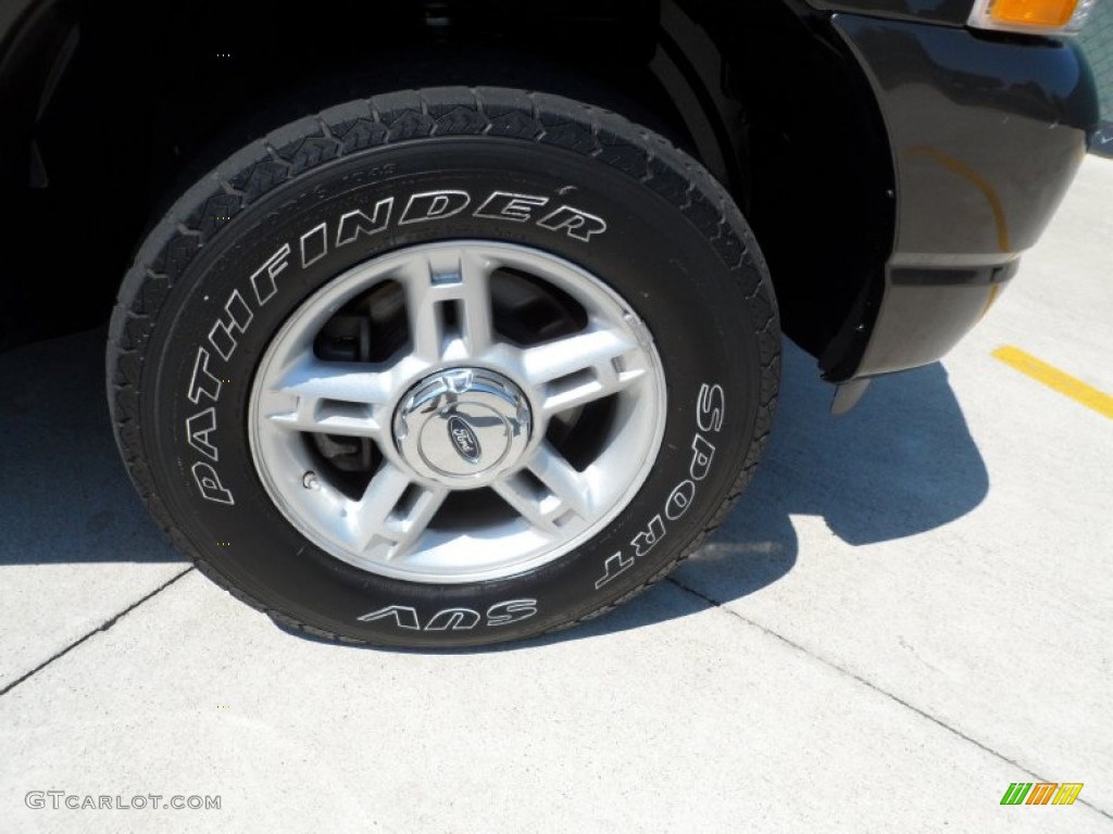 2005 Explorer XLT - Mineral Grey Metallic / Medium Parchment photo #14