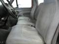 Grey 1996 Ford F250 XL Regular Cab Interior Color