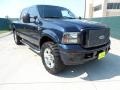 True Blue Metallic 2005 Ford F250 Super Duty Harley Davidson Crew Cab 4x4