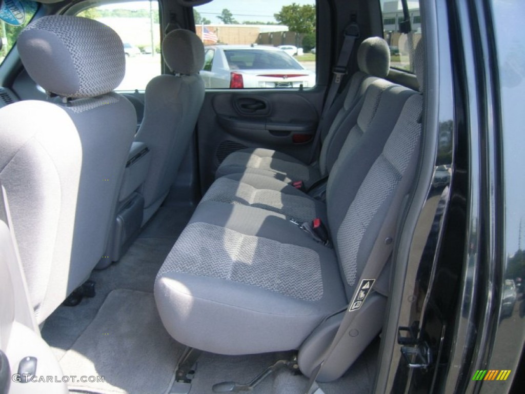 2002 F150 XLT SuperCrew - Black / Dark Graphite photo #10