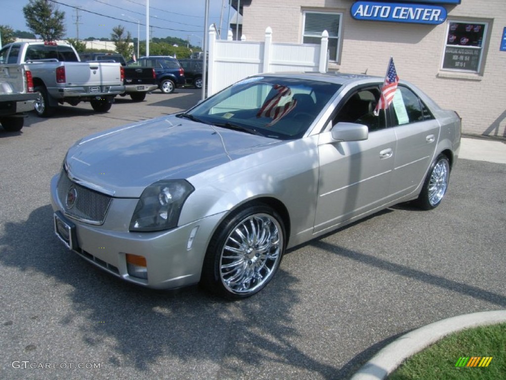 Light Platinum 2005 Cadillac CTS Sedan Exterior Photo #54141351
