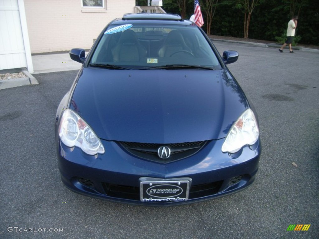 2002 RSX Sports Coupe - Eternal Blue Pearl / Ebony Black photo #8