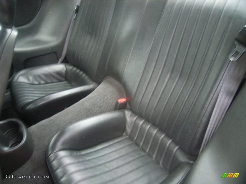 Ebony Black Interior 2002 Pontiac Firebird Trans Am WS-6 Coupe Photo #54142455