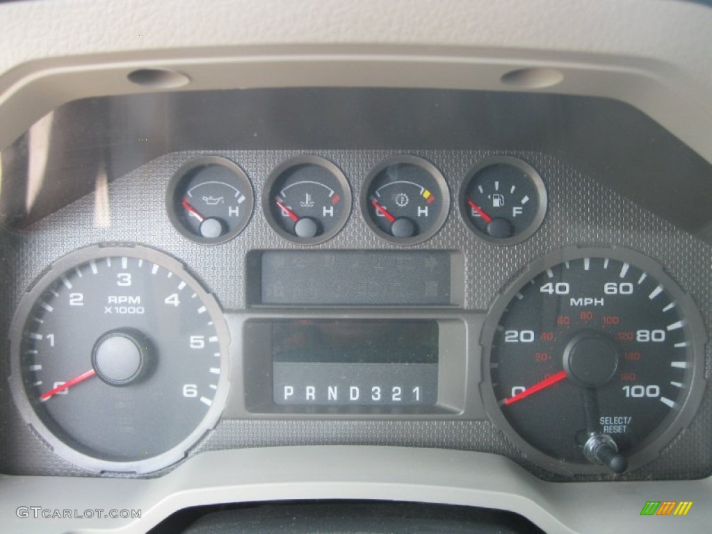 2008 Ford F250 Super Duty XLT Regular Cab 4x4 Gauges Photo #54142560