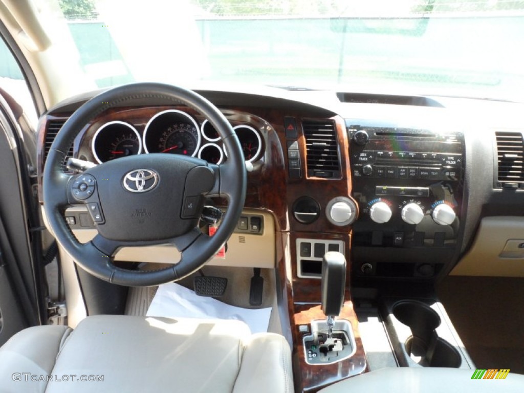 2008 Tundra SR5 TSS Crew Max - Desert Sand Mica / Beige photo #40