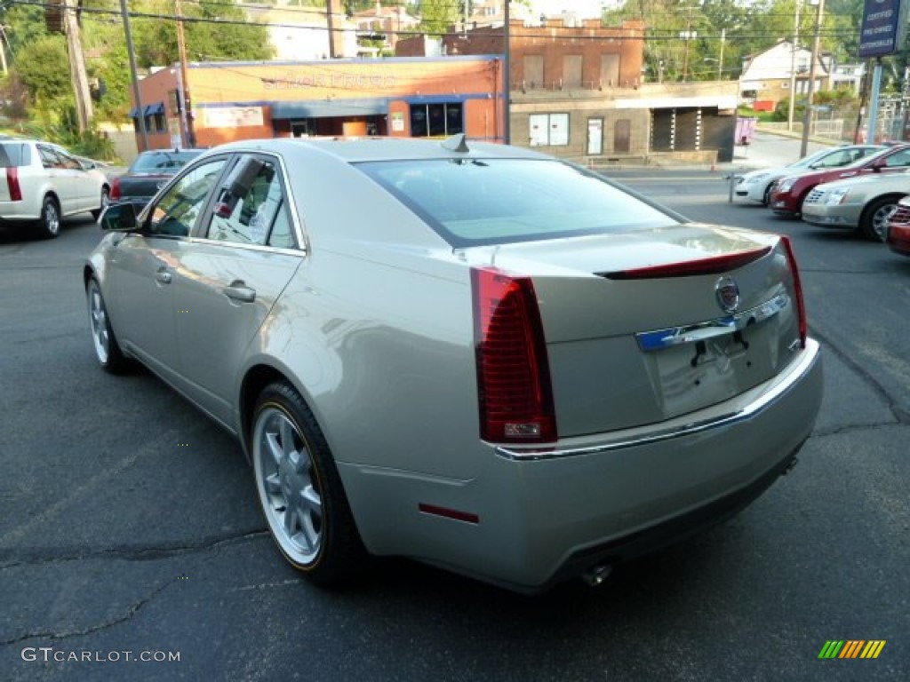 2009 CTS 4 AWD Sedan - Gold Mist / Cashmere/Cocoa photo #3