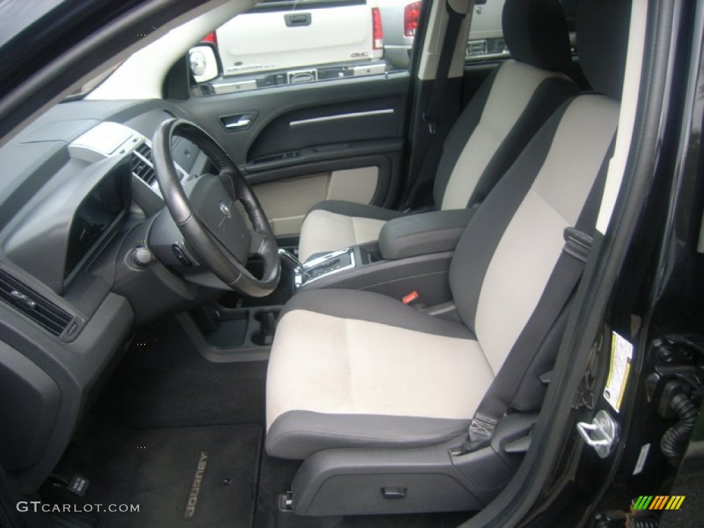 Dark Slate Gray/Light Graystone Interior 2009 Dodge Journey SXT Photo #54143436