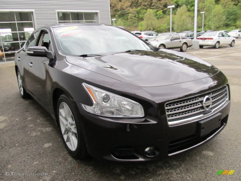 2010 Maxima 3.5 SV Sport - Crimson Black / Charcoal photo #4