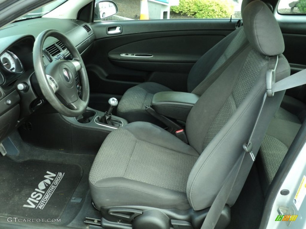 Ebony Interior 2008 Pontiac G5 Standard G5 Model Photo #54144669