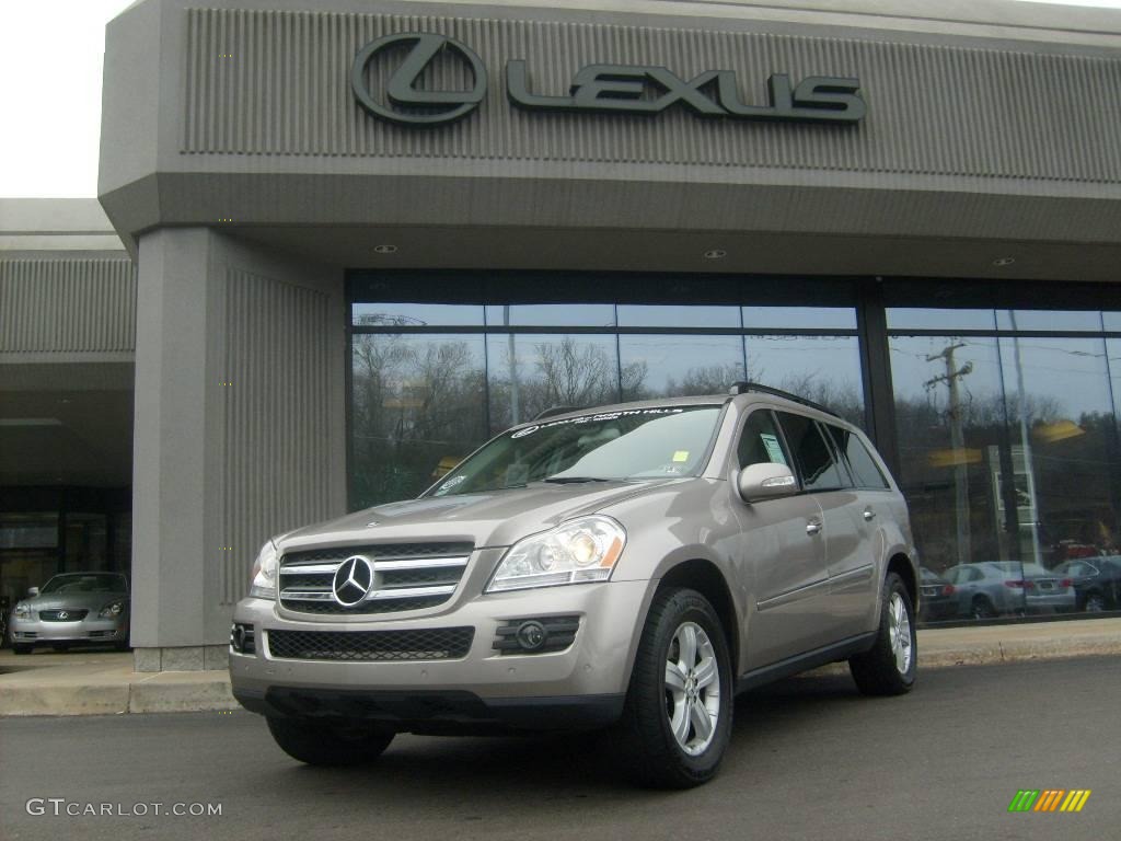 2007 GL 450 - Desert Silver Metallic / Ash Grey photo #1