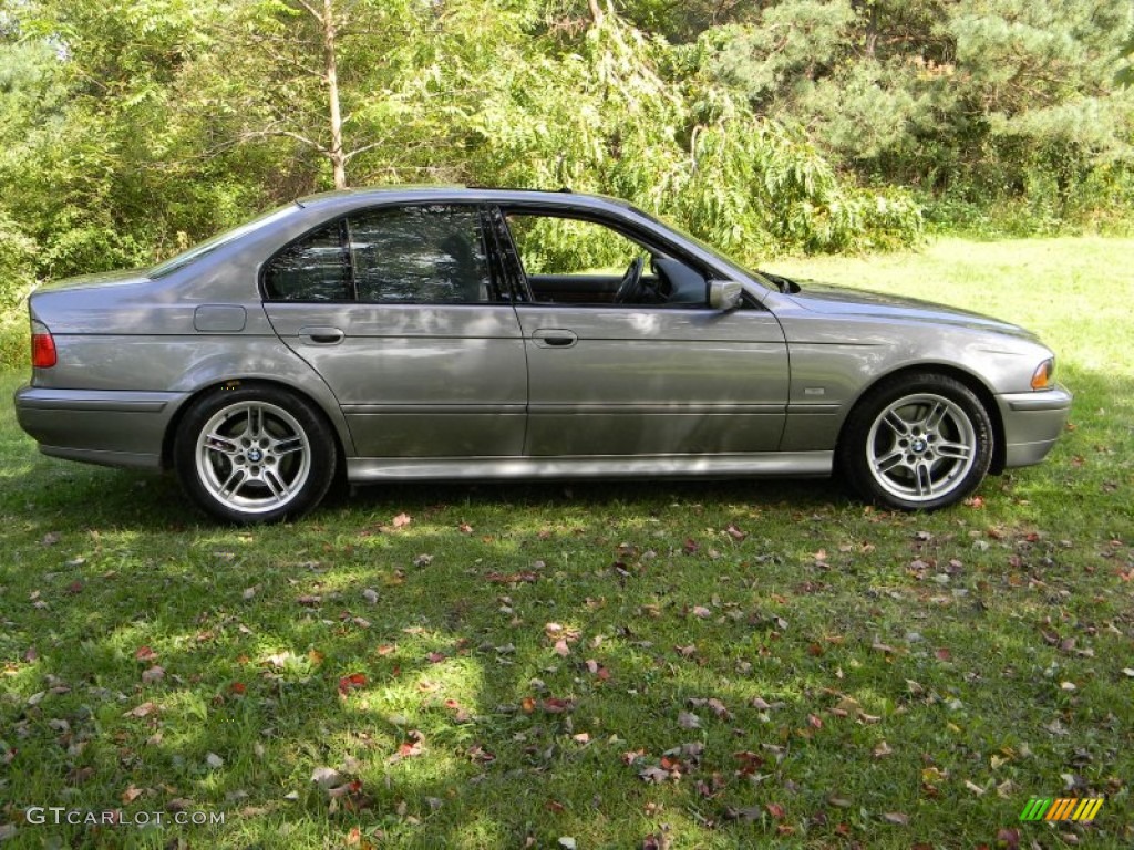 Sterling Grey Metallic 2002 BMW 5 Series 540i Sedan Exterior Photo #54145298