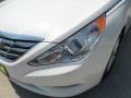 2012 Shimmering White Hyundai Sonata Limited  photo #9