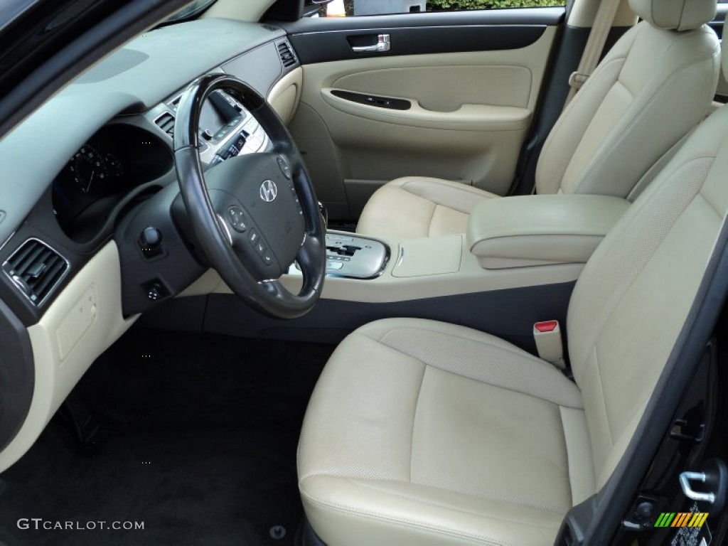 Cashmere Interior 2010 Hyundai Genesis 4.6 Sedan Photo #54147792