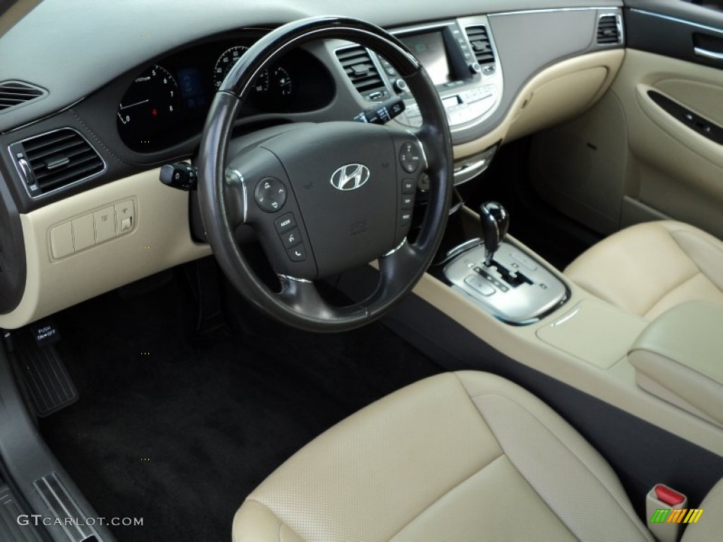 Cashmere Interior 2010 Hyundai Genesis 4.6 Sedan Photo #54147798