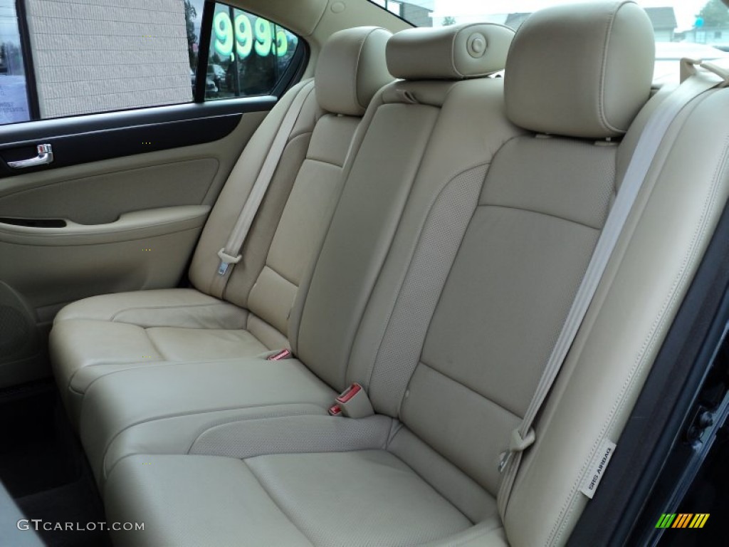 Cashmere Interior 2010 Hyundai Genesis 4.6 Sedan Photo #54147822