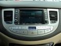 2010 Hyundai Genesis Cashmere Interior Audio System Photo