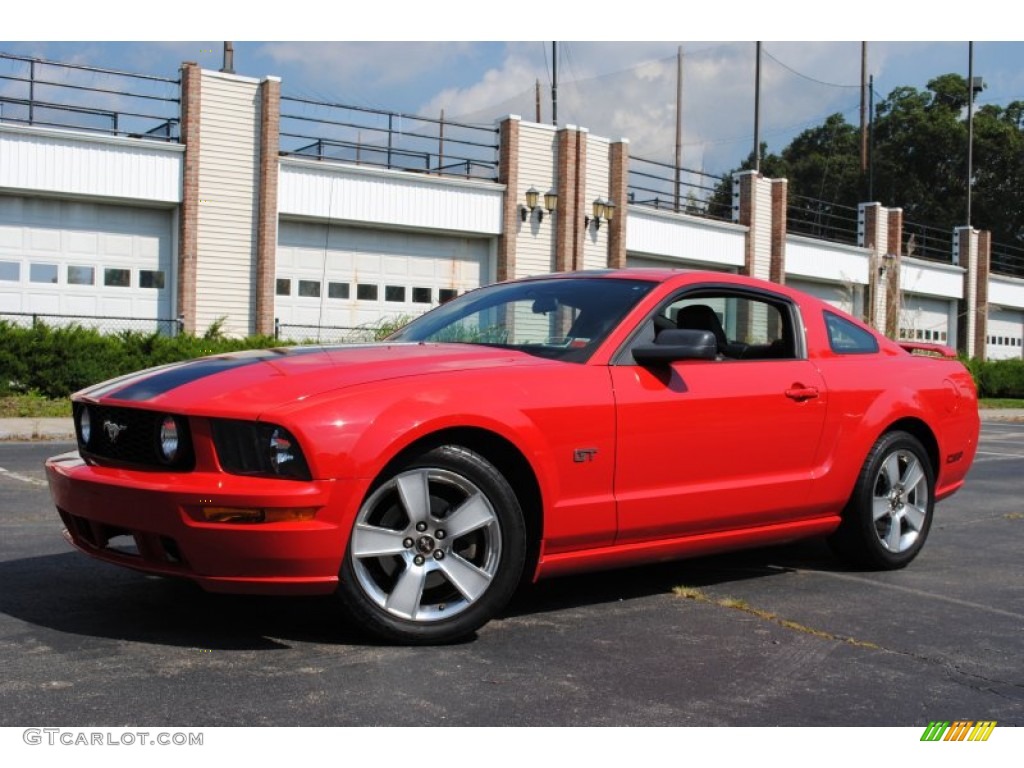 Torch Red Ford Mustang