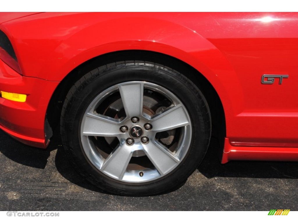 2006 Mustang GT Premium Coupe - Torch Red / Dark Charcoal photo #8