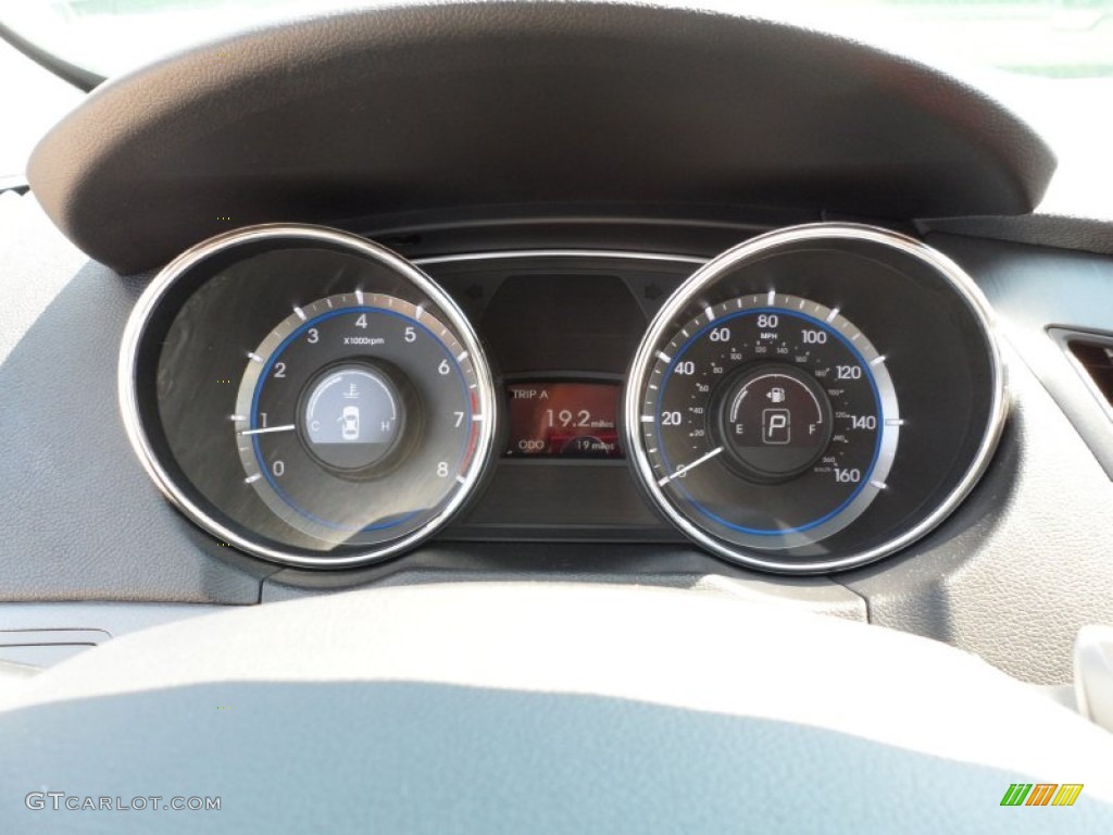 2012 Hyundai Sonata SE Gauges Photo #54148218